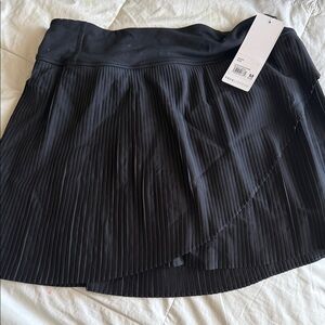 Yogalicious Black Pleated Skater Skirt